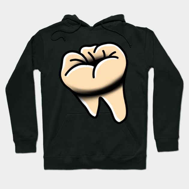 Wisdom Tooth Hoodie by drawingsbydarcy